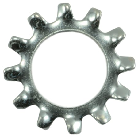 Midwest Fastener External Tooth Lock Washer, For Screw Size 1/2 in Steel, Zinc Plated Finish, 100 PK 03970